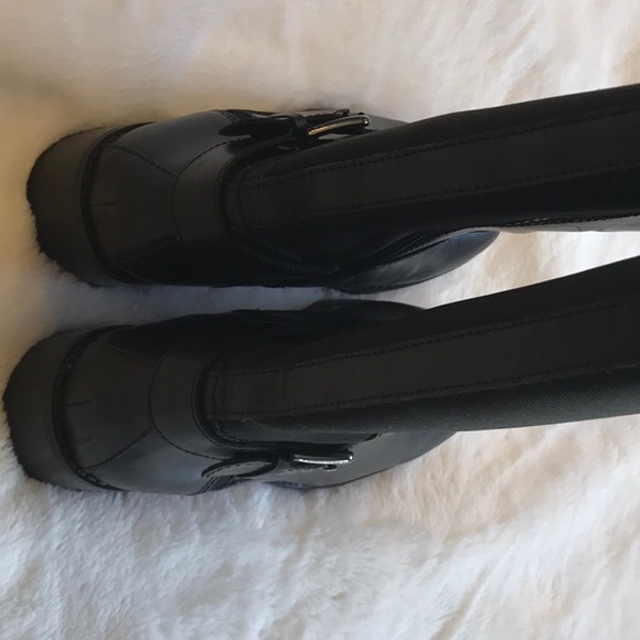 Donald J Pliner Baso Black Leather Boots - Picture 5 of 11